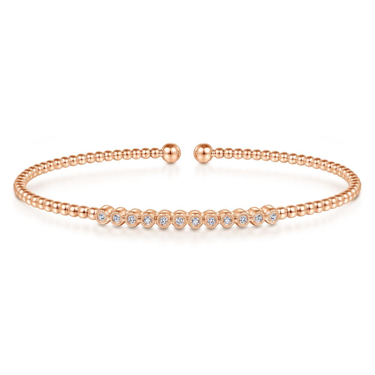 14 KT Rose Gold Bangle