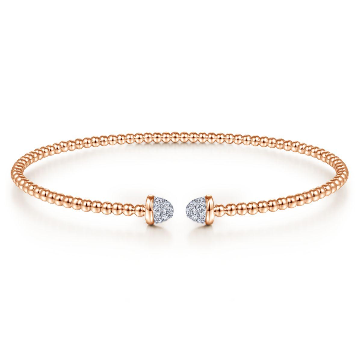 14 KT Rose Gold Bangle