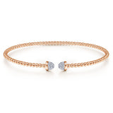 14 KT Rose Gold Bangle