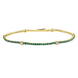 14 KT Tennis Bracelets