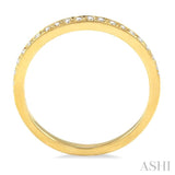 1/6 ctw Diamond Band in 14K Yellow Gold