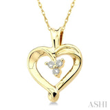 Heart Shape Diamond Fashion Pendant