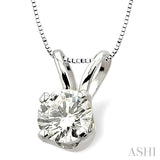 Solitaire Diamond Pendant