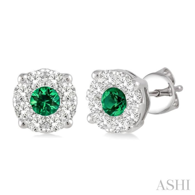 Lovebright Gemstone & Diamond Earrings