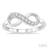 Infinity Shape Diamond Ring