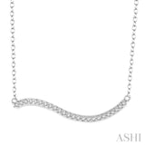 Wave Diamond Pendant