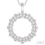 Diamond Circle Fashion Pendant