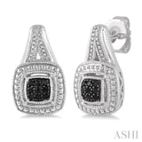 Silver Diamond Fashion Earrings