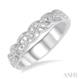 Stackable Light Weight Diamond Band