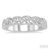 Stackable Light Weight Diamond Band