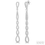 Diamond Long Earrings