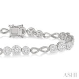 Lovebright Infinity Link Diamond Bracelet
