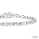 Illusion Plate Diamond Bracelet