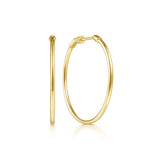 14 KT Classic Hoop Earrings