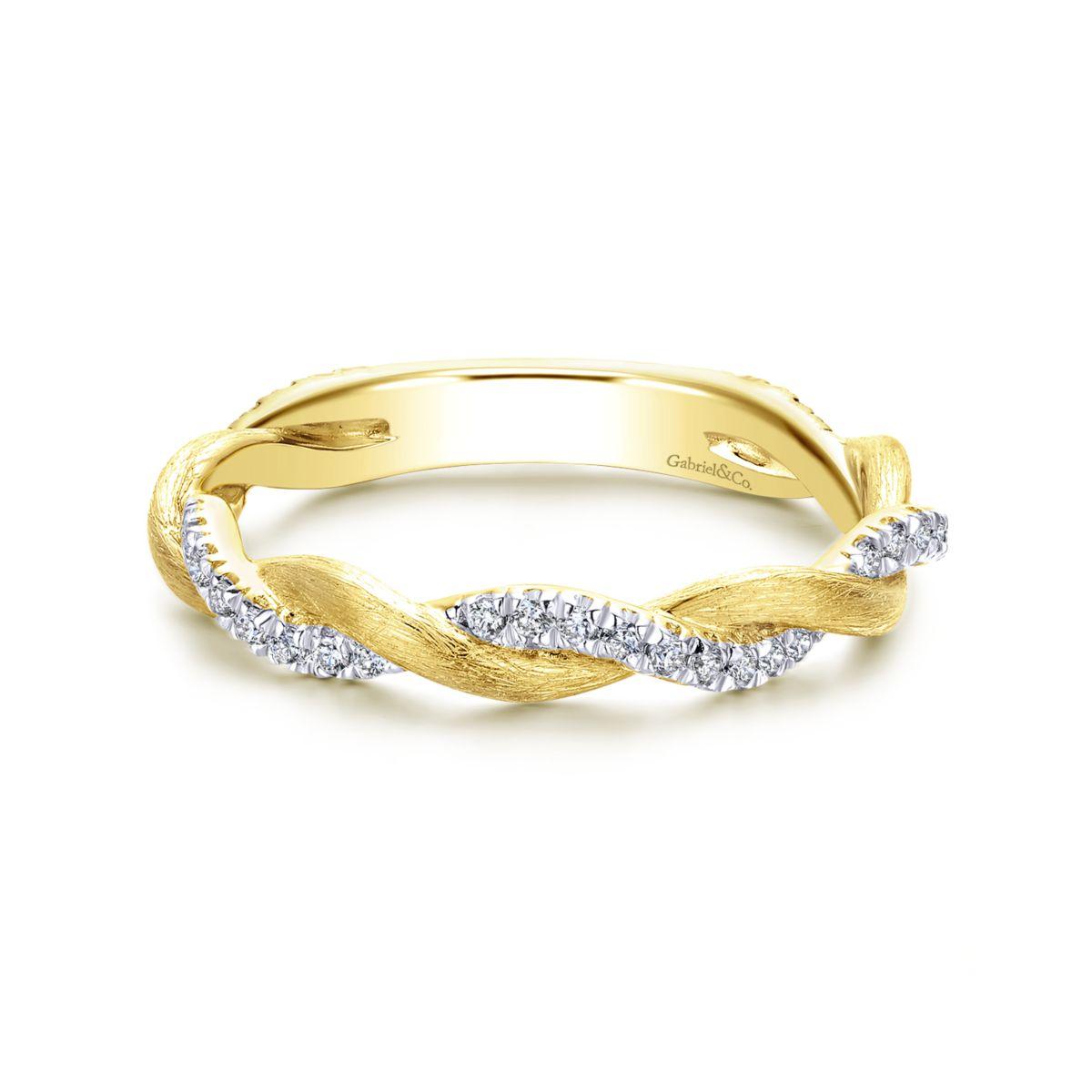 14 KT Stackable Stackable Ring
